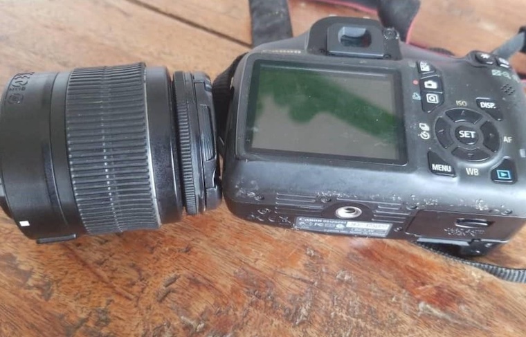 Camera damaged by NUP bodyguards