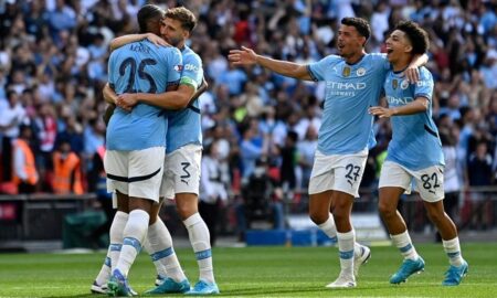 Akanji scores clinching penalty as Man City beat Man United in shootout to win Community Shield