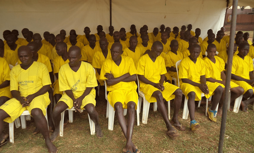 Inmates in hoima