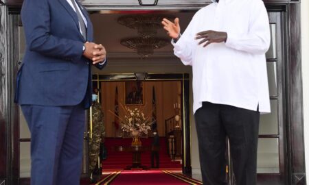 Museveni Meets Lesotho PM15