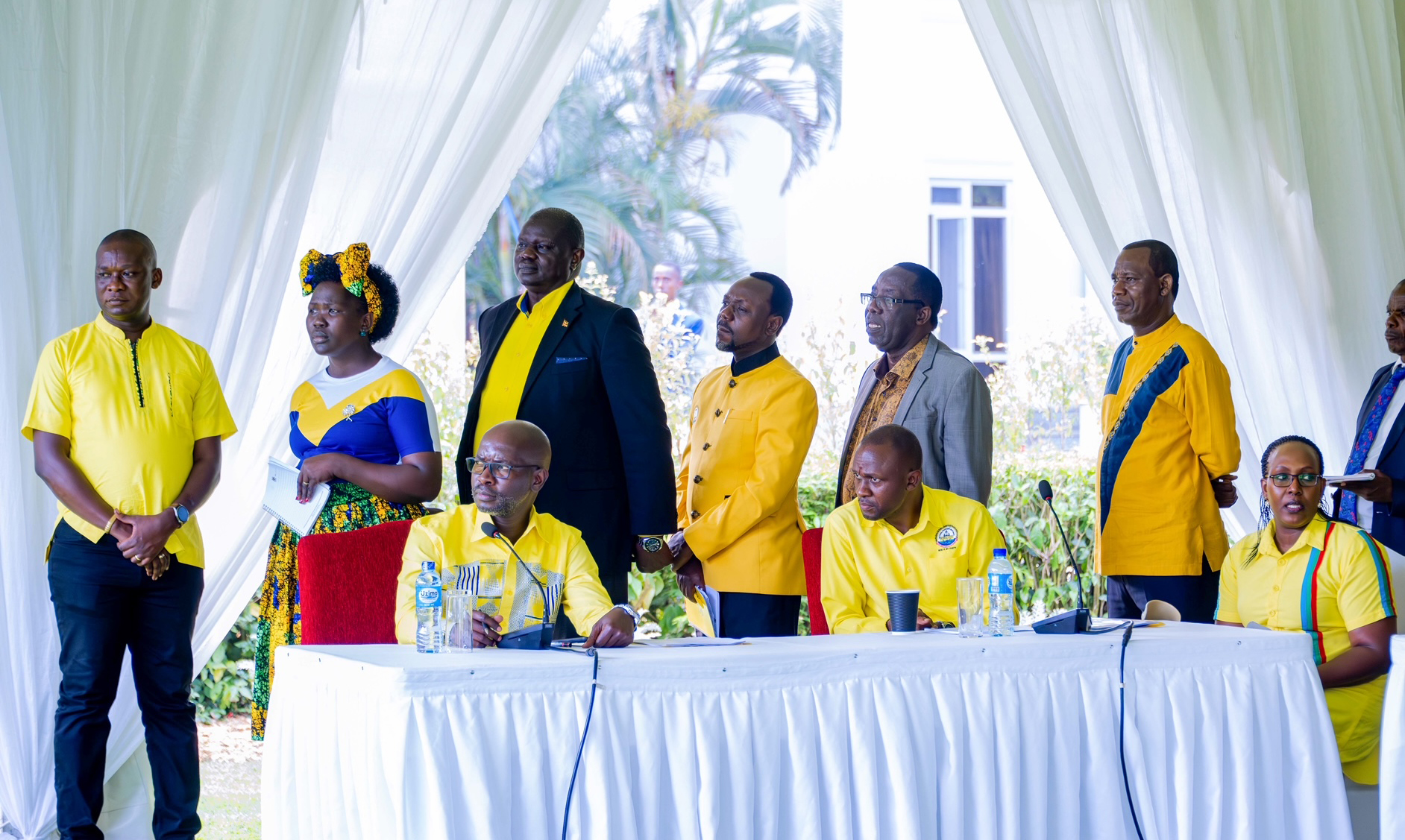 Museveni NRM caucus1