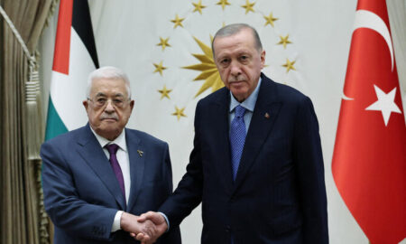 Turkiye will continue to increase pressure on Israel Erdogan tells Palestinian leader Abbas