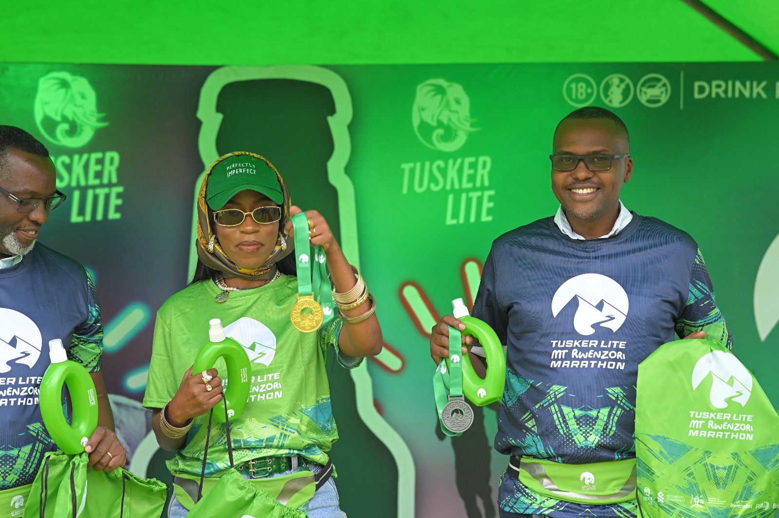 UBL boss unveils the marathon kit alongside one of sponsors