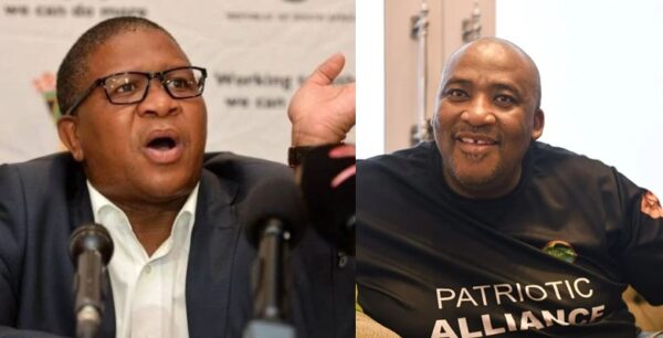 Fikile Mbalula Gayton McKenzie