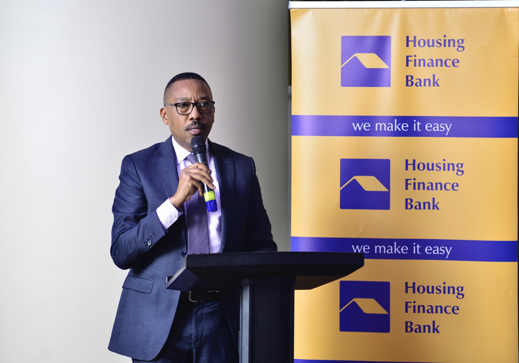 Micheal Mugabi Managing Director at Housing Finance Bank articulated the Banks continued focus on ut