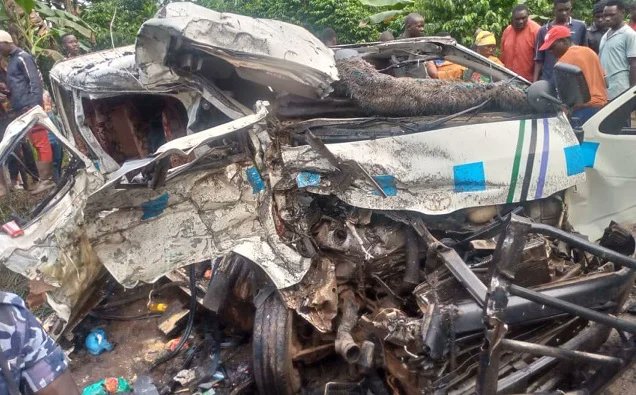 10 killed As Taxi Collides With Trailer Along Busia Highway in Bugiri